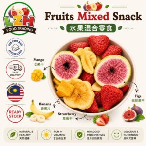 Fruit Mixed Snack(mango,banana,stawberry,figs) (400g)